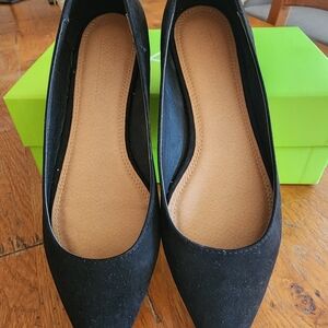 ASOS Black Suede Women's Flats